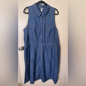 Ava & Viv Blue Denim Dress